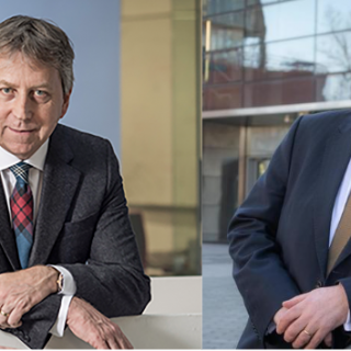 Professor Peter Mathieson and Professor Iain Gillespie