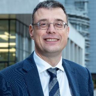 Professor Stephen Decent, Principal of Glasgow Caledonian University.